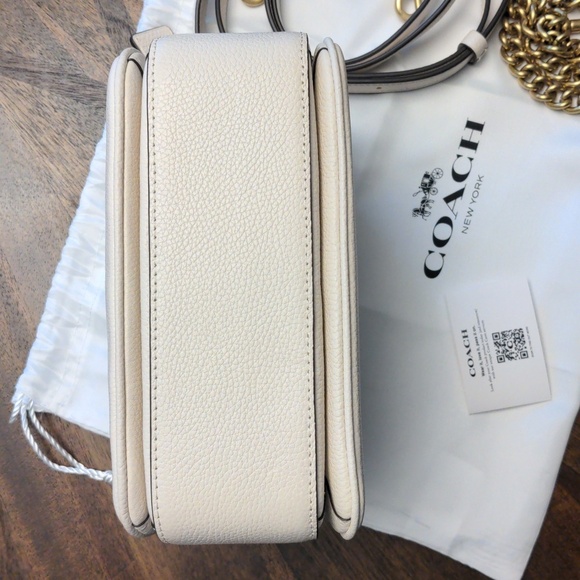 COACH Cassie Crossbody Bag 19 White - Picture 5 of 16